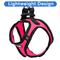 Show in main carousel: Pawtitas Reflective Mesh Dog Harness, Pink, Small slide 5 of 10