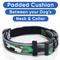 Show in main carousel: Pawtitas Reflective Padded Dog Collar, Camouflage Green, X-Small slide 6 of 9