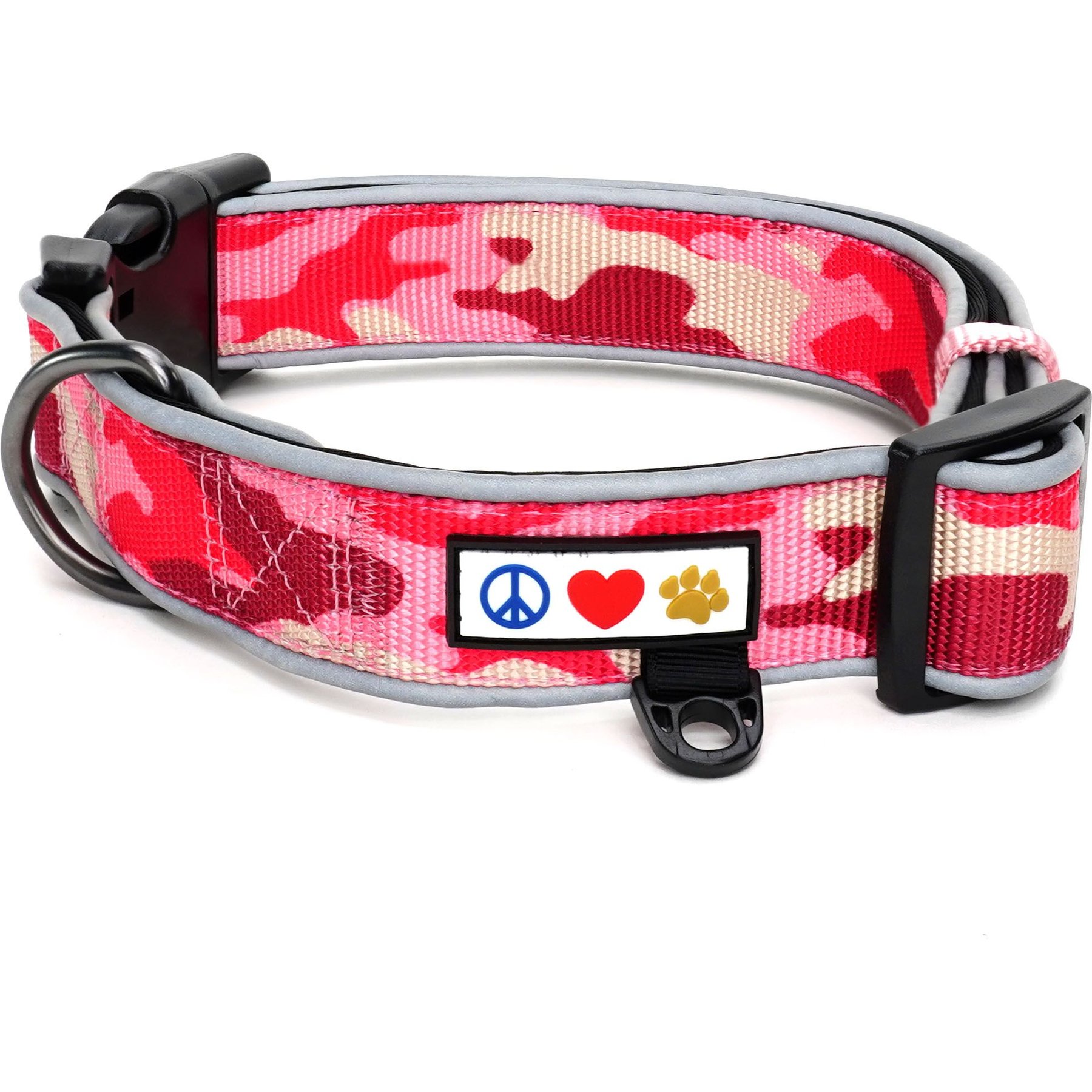 Pawtitas Reflective Padded Dog Collar