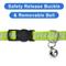 Show in main carousel: Pawtitas Reflective Traffic Cat Collar, Green, Standard slide 6 of 9