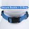 Show in main carousel: Pawtitas Reflective Traffic Dog Collar, Blue, Small slide 4 of 7