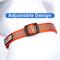Show in main carousel: Pawtitas Reflective Traffic Dog Collar, Orange, Small slide 3 of 7