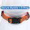 Show in main carousel: Pawtitas Reflective Traffic Dog Collar, Orange, Small slide 4 of 7