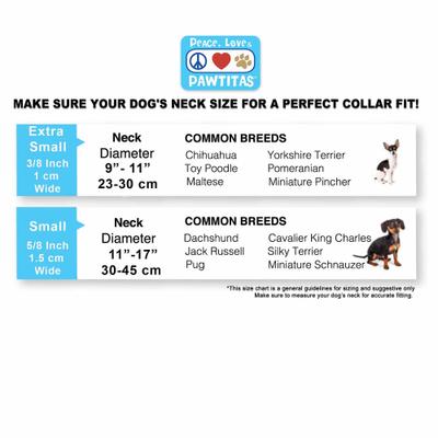 Show full view: Pawtitas Reflective Traffic Dog Collar, Orange, Small slide 5 of 7