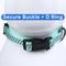 Show in main carousel: Pawtitas Reflective Traffic Dog Collar, Teal, X-Small slide 4 of 7