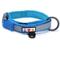 Show in main carousel: Pawtitas Soft Adjustable Reflective Padded Dog Collar, Blue, Medium/Large: 14 to 20-in neck, 3/4-in wide slide 1 of 13
