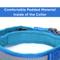 Show in main carousel: Pawtitas Soft Adjustable Reflective Padded Dog Collar, Blue, Medium/Large: 14 to 20-in neck, 3/4-in wide slide 6 of 13