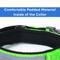 Show in main carousel: Pawtitas Soft Adjustable Reflective Padded Dog Collar, Green, Small: 11 to 15-in neck, 5/8-in wide slide 5 of 12