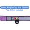 Show in main carousel: Pawtitas Soft Adjustable Reflective Padded Dog Collar, Purple Orchid, Medium/Large: 14 to 20-in neck, 3/4-in wide slide 7 of 12