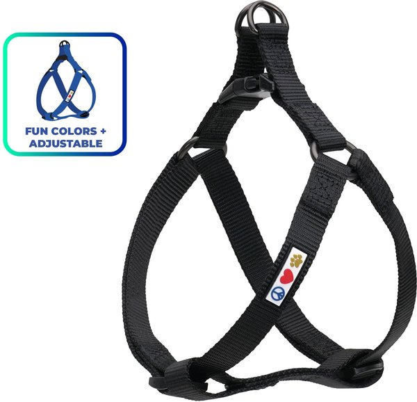 Show full view: Pawtitas Solid Dog & Cat Harness, Black, Small slide 1 of 9