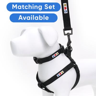 Show full view: Pawtitas Solid Dog & Cat Harness, Black, X-Small slide 6 of 9
