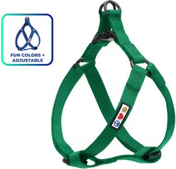 Pawtitas Solid Dog & Cat Harness, Green Dark, Small