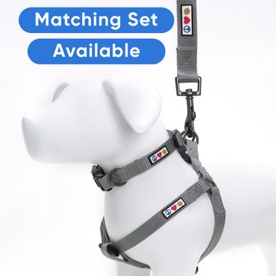 Show full view: Pawtitas Solid Dog & Cat Harness, Grey, Small slide 6 of 9