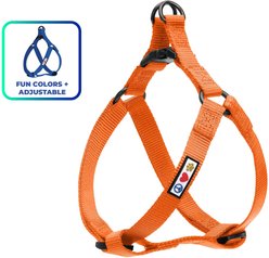 Pawtitas Solid Dog & Cat Harness, Orange, Small