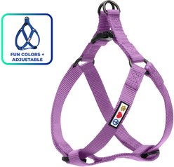 Pawtitas Solid Dog & Cat Harness, Purple Orchid, Small: 14 to 21-in chest