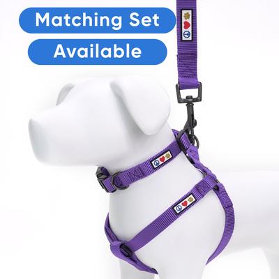 Show full view: Pawtitas Solid Dog & Cat Harness, Purple, X-Small slide 7 of 10