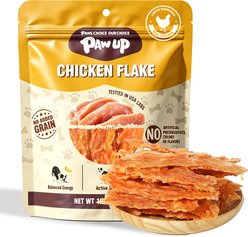 Pawup Chicken Flake Grain-Free Jerky Dog Treats, 10.6-oz bag slide 1 of 9