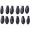 Show in main carousel: Pawz Waterproof Dog Boots, Black, Large, 12 count slide 5 of 10