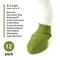 Show in main carousel: Pawz Waterproof Rubber Dog Boots, Olive Green, 12 count, X-Large slide 2 of 7