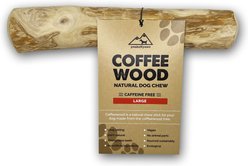 peaksNpaws All natural Caffine free Large dog Coffee Wood Chews Treat slide 1 of 4