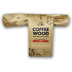 peaksNpaws All natural Caffine free Large dog Coffee Wood Chews Treat