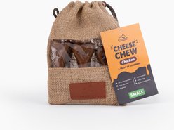 peaksNpaws Small Chicken Cheese Dog Chew Treat, 6.5-oz bag