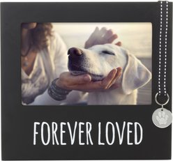 Pearhead Forever Loved Pet Keepsake Picture Frame, Black