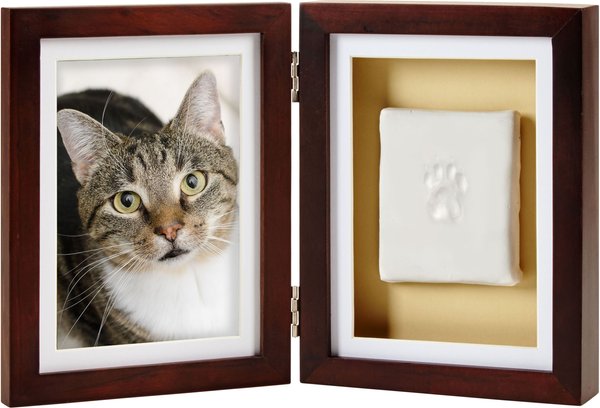 Pearhead Pawprints Dog & Cat Desk Frame, 4 x 6 in