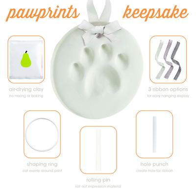 Show full view: Pearhead Pawprints Dog & Cat Hanging Keepsake slide 2 of 11