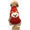 Show in main carousel: Pebot Christmas Abby Holiday Dog & Cat Sweater, Red, Large slide 1 of 3