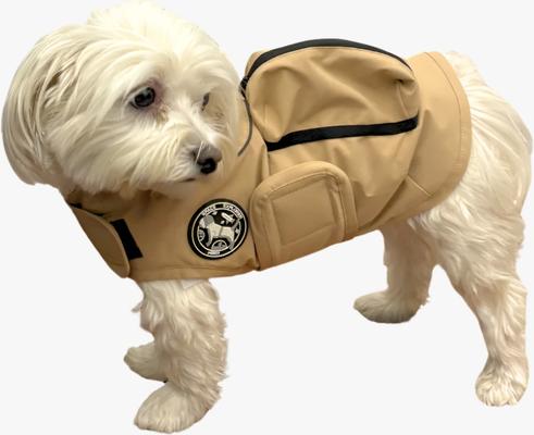 Show full view: Pebot Akira Dog & Cat Travel Vest, Tan, 18 slide 2 of 2