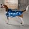 Show in main carousel: Pebot Alita Hooded Dog & Cat Raincoat, Metallic Blue, 12 slide 2 of 5