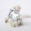 Show in main carousel: Pebot Alita Hooded Dog & Cat Raincoat, Silver, 16 slide 5 of 5
