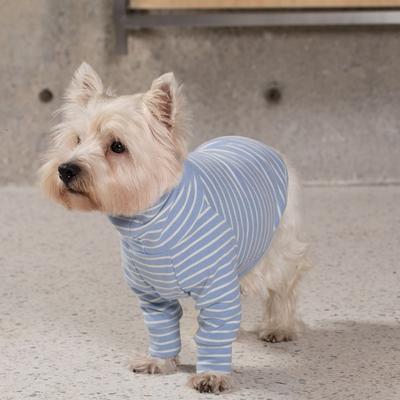 Show full view: Pebot Buttercup Dog & Cat Fleece, Blue / White Stripe, 14 slide 2 of 5