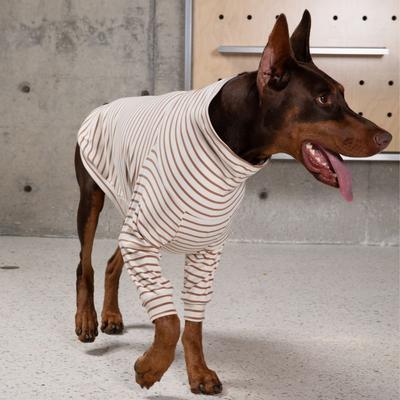 Show full view: Pebot Buttercup Dog & Cat Fleece, Brown / Ivory Stripe, 14 slide 5 of 6