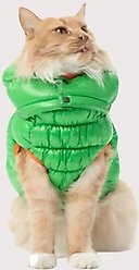 Pebot Dog & Cat Puffer Coat, Apple Green, 8 slide 2 of 4