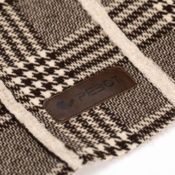 Pebot Grover Dog & Cat Vest, Brown Plaid, 12 slide 2 of 6