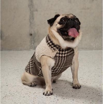 Show full view: Pebot Grover Dog & Cat Vest, Brown Plaid, 12 slide 2 of 6