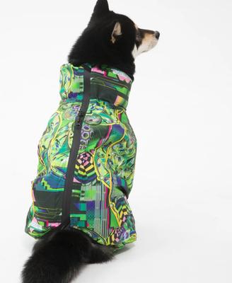 Show full view: Pebot Rey Dog & Cat Rainsuit, Cyber Green, 12 slide 4 of 4
