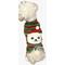 Show in main carousel: Pebot Christmas Sebby Holiday Dog & Cat Sweater, Red / Green Stripe, Large slide 2 of 4