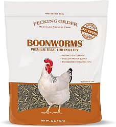 Pecking Order Boonworms Chicken Treat, 32-oz bag