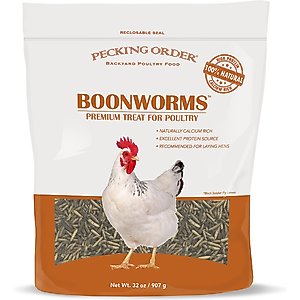 Pecking Order Boonworms Chicken Treat, 32-oz bag
