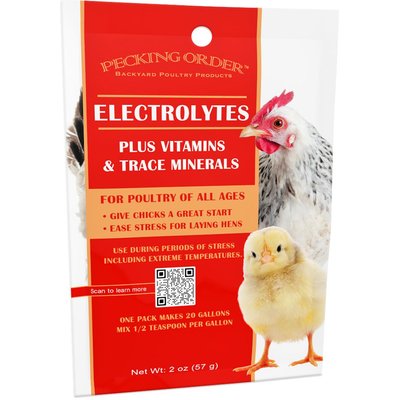 Pecking Order Pecking Order Electrolyte Formula Chicken Supplement, 2-oz jar