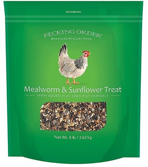 Pecking Order Mealworm & Sunflower Chicken Treat