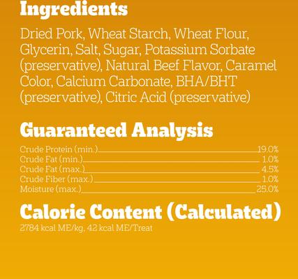Show full view: Pedigree Canine Cookout Beef Flavored High-Protein Adult Meaty Sticks Soft Dog Treats, 5.36-oz pouch slide 7 of 11