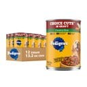 Pedigree Choice Cuts in Gravy Country Stew Adult Canned Wet Dog Food, 13.2-oz can, case of 12