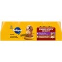 Pedigree Choice Cuts in Gravy Prime Rib, Rice & Vegetable Flavor & Roasted Chicken Adult Canned Wet Dog Food Variety Pack, 13.2-oz, case of 12