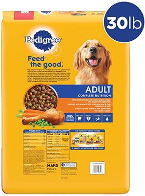 Show full view: Pedigree Choice Cuts in Gravy Variety Pack Filet Mignon, Grilled Chicken, Chicken Casserole & Beef Noodle + Complete Nutrition Roasted Chicken, Rice & Vegetable Flavor Dry Dog Food slide 7 of 9