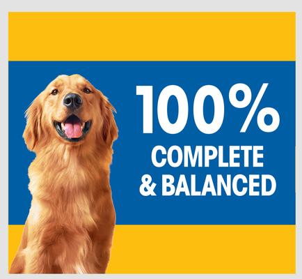 Show full view: Pedigree Chopped Ground Dinner Chicken & Rice Dinner Canned Dog Food, 13.2-oz can, bundle of 24  slide 6 of 11