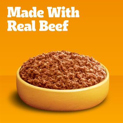 Show full view: Pedigree Chopped Ground Dinner with Beef + Chicken Canned Dog Food slide 5 of 9